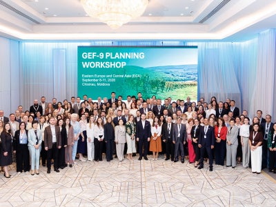 Group photo of GEF-9 workshop in Moldova 2026